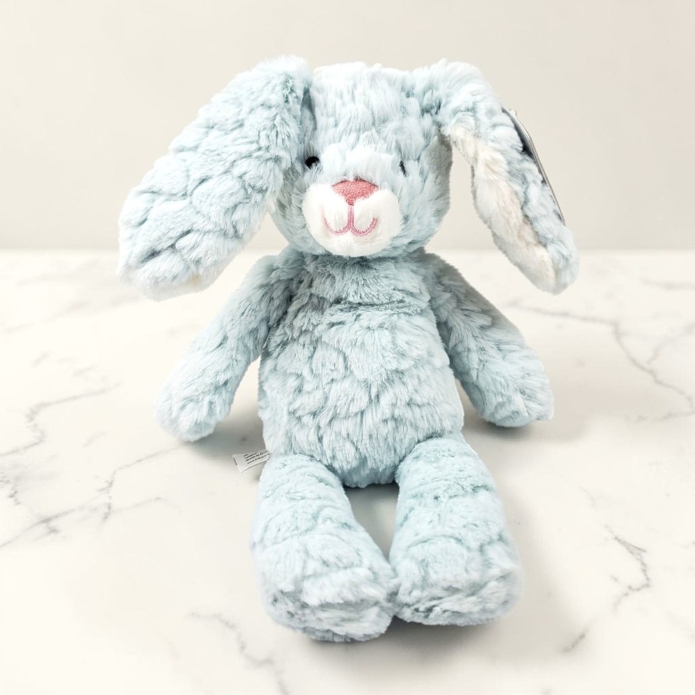 Mary Meyer Seafoam Putty Bunny Plush Stuffed Animal Blue 11 inch 66832 NWT